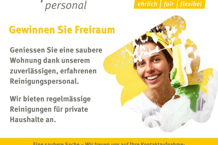 Gewinnen Sie Freiraum
