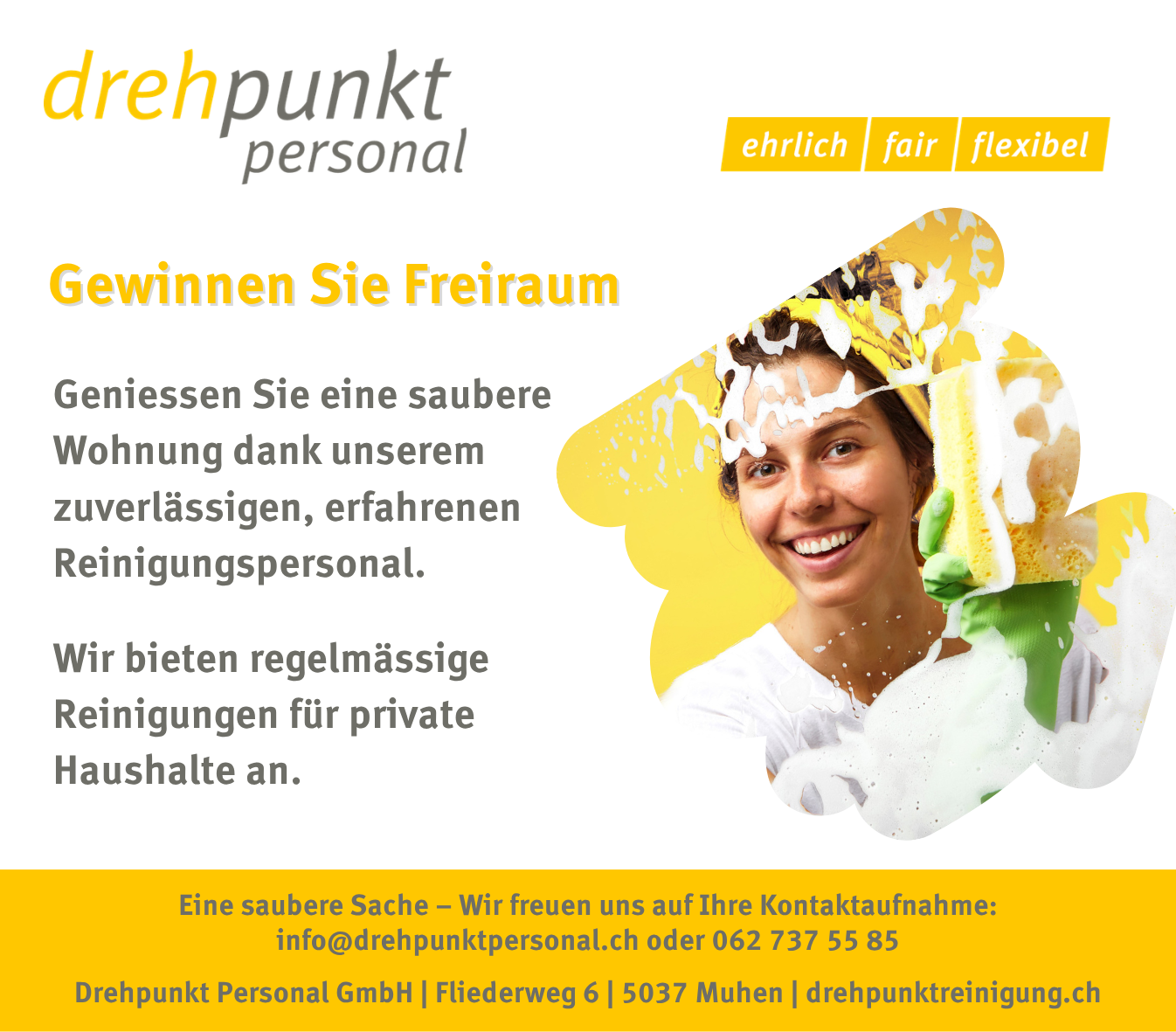 Gewinnen Sie Freiraum